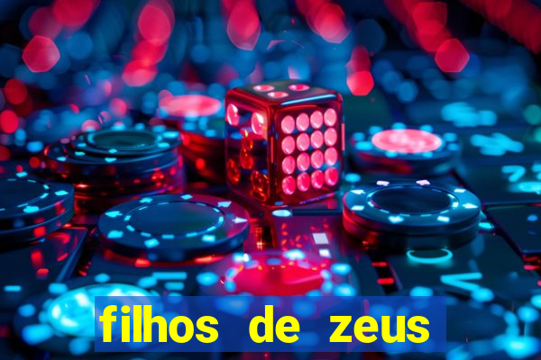 filhos de zeus mitologia grega